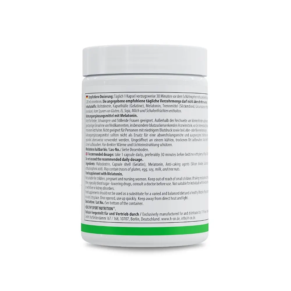 Мелатонін Healthy Melatonin 3 mg, 60 капсул - фото 3