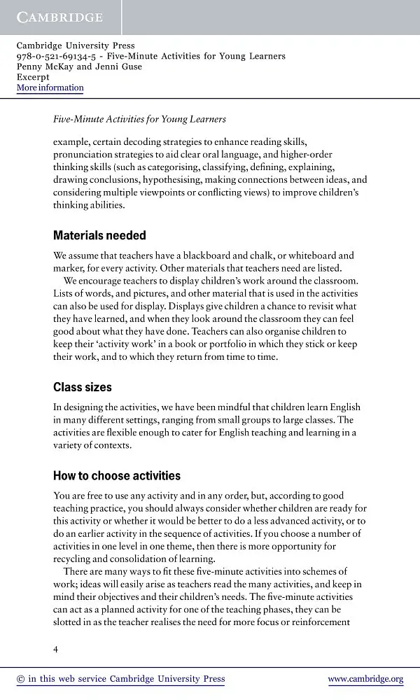 Five-Minute Activities Young Learners - Пенні Маккей - фото 5