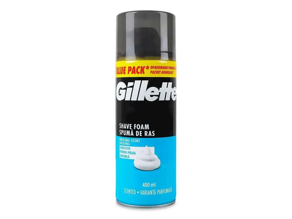 Піна для гоління GILLETTE 400мл Classic Sensitive для чоловіків