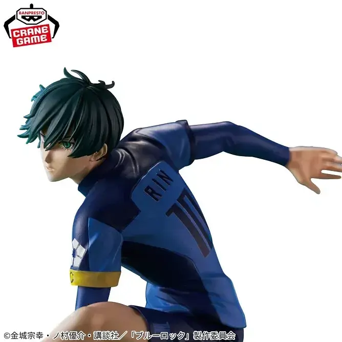 Фигурка Bandai Синяя Тюрьма Итоши Рин Blue Lock Itoshi Rin 15 см B BL IR 15 - фото 5