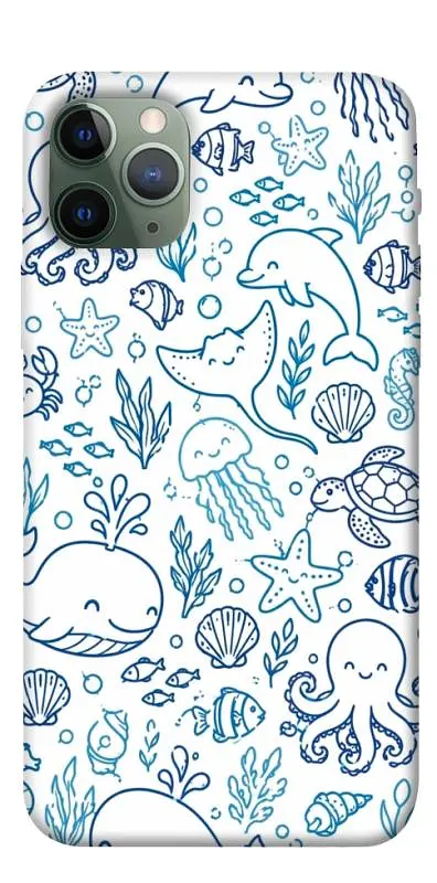 TPU чохол Demsky Sea pattern для Apple iPhone 11 Pro (5.8")