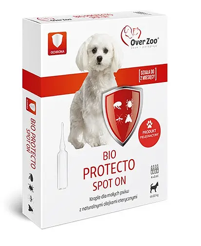 Краплі від комах для собак малих порід Over Zoo Bio Protecto Spot On ЕКО, 1 мл, 1 піпетка