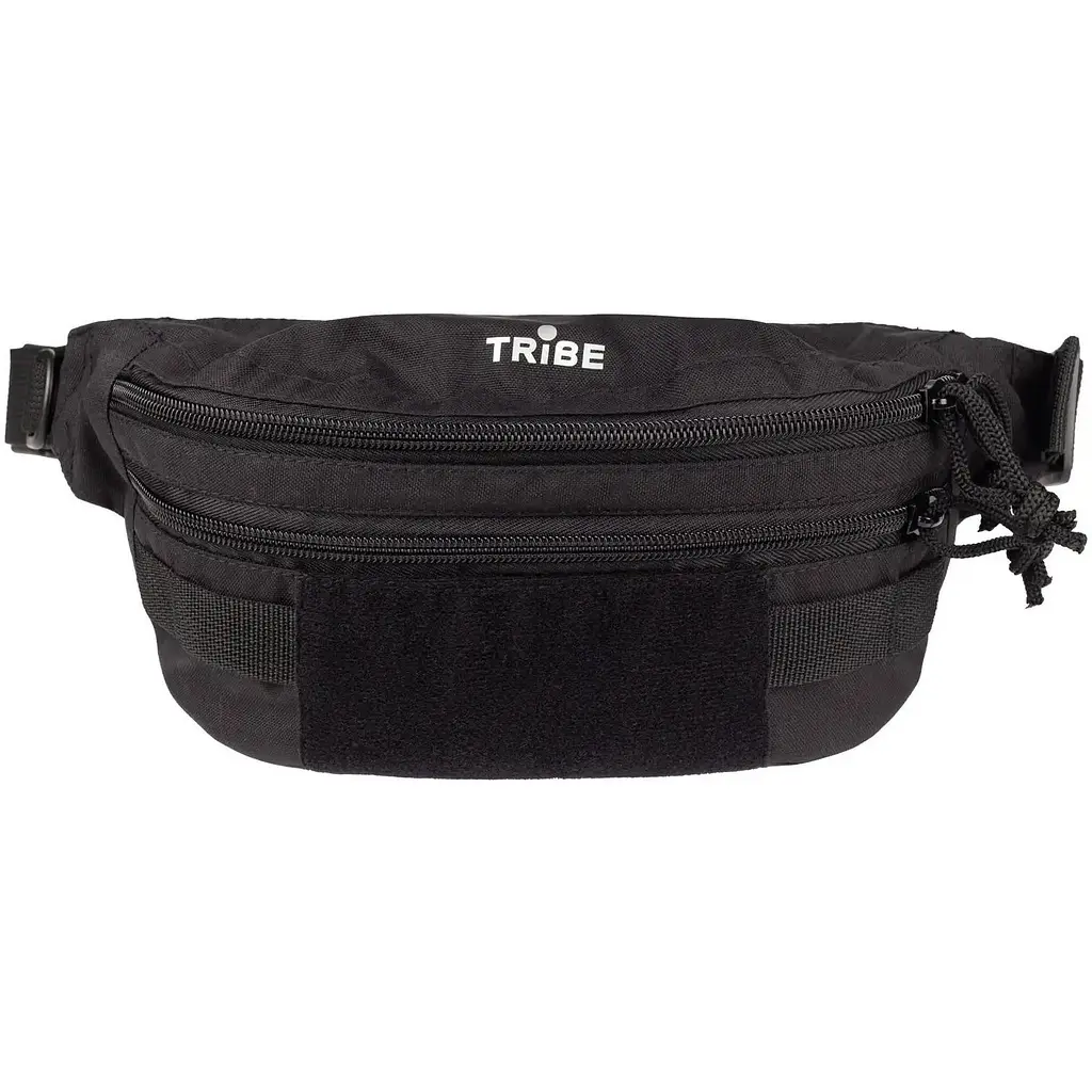 Поясна сумка Tribe Organiser Bag Velcro 3 L T-ID-0004 (1042-T-ID-0004-black) - фото 5