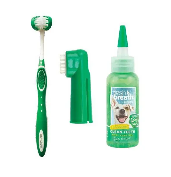 Набір для чищення зубів для собак Tropiclean Fresh Breath Oral Care Kit Large 59 мл 001299 - фото 2
