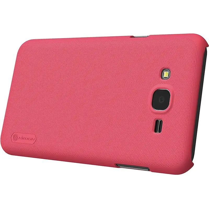 Чохол-накладка Nillkin Super Frosted Shield Samsung Galaxy J7 Neo (J701F) Red - фото 5