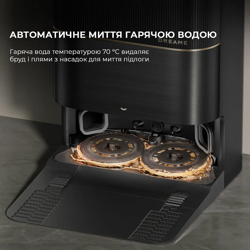 Робот-пылесос моющий Dreame Bot X40 Ultra Black - фото 7