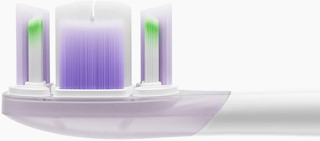 Насадки м'які набір 3 штуки для зубної щітки Xiaomi Oscillation Electric Toothbrush Replacement Heads (Soft) - фото 6