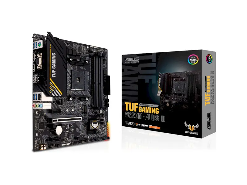 Материнська плата Asus TUF GAMING A520M-PLUS II - фото 5