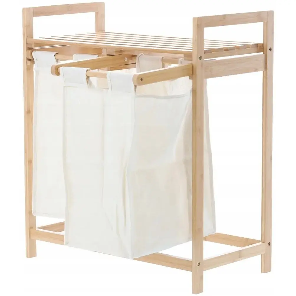 Бамбуковий кошик Chomik ICE для білизни - фото 5