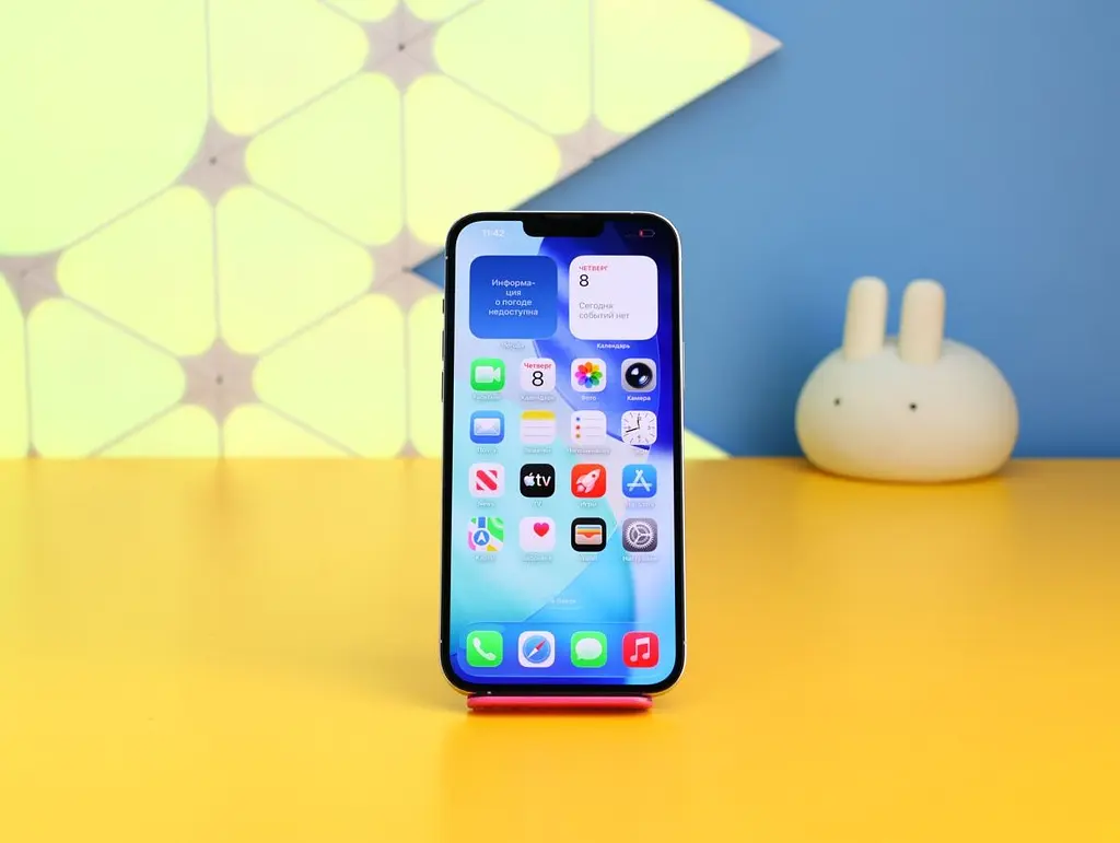 Смартфон Apple iPhone 13 Pro Max 128GB Silver (MLL73) Б/В [173051] - фото 2