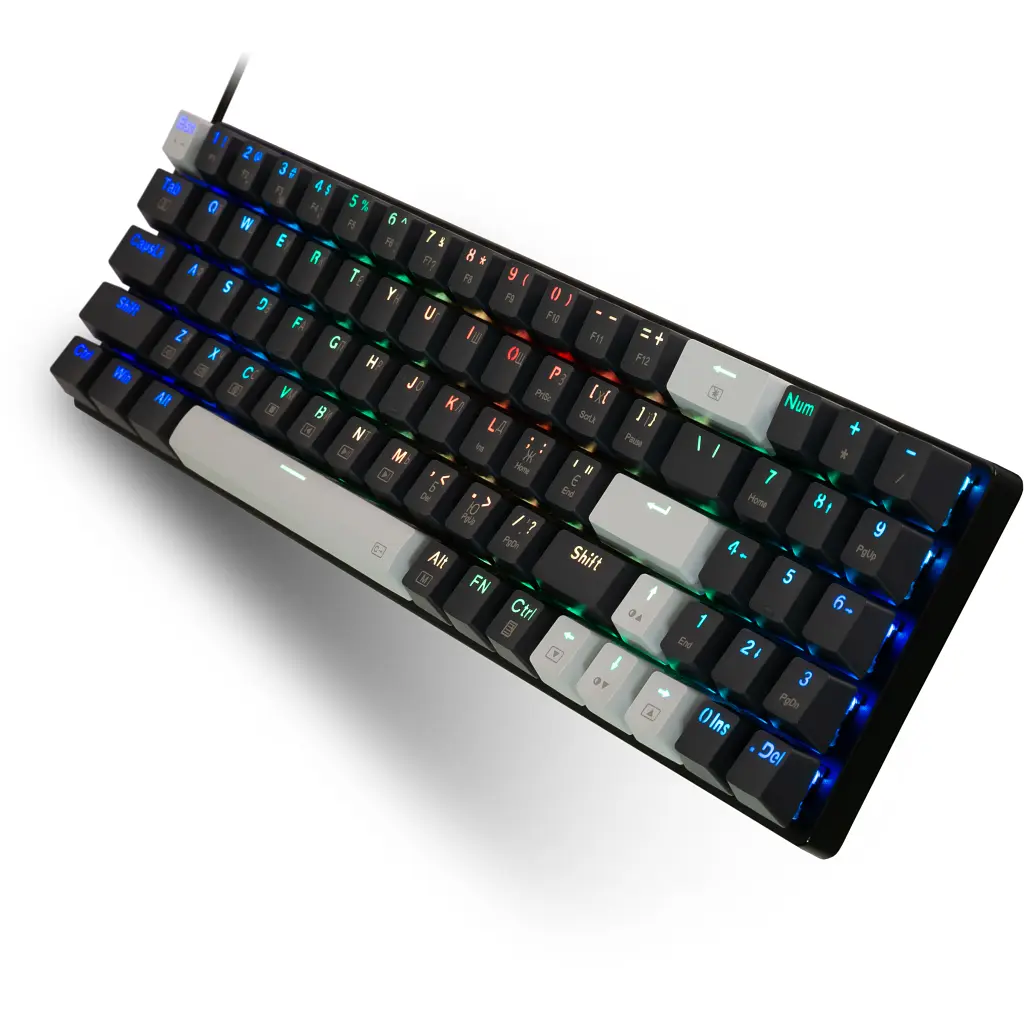Клавіатура Thunderobot K78B RGB Brown Switch USB UA Black (6932066308681) - фото 3