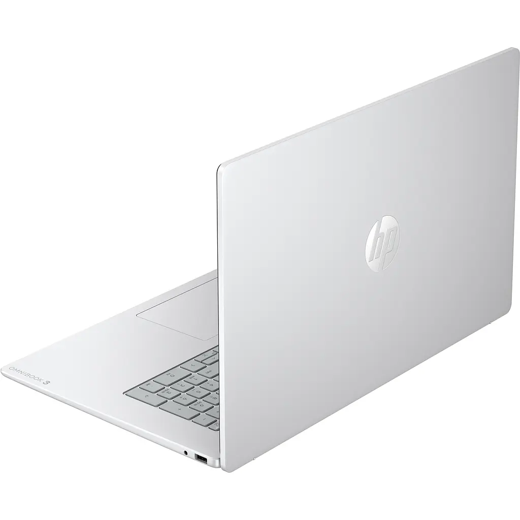 Ноутбук HP OmniBook 3 17-dk0001ua 17.3 FHD IPS, 300n/Core 3-100U(4.7)/16Gb/SSD512Gb/Intel Gr/DOS/Сріблястий (DM8D7EA) - фото 4
