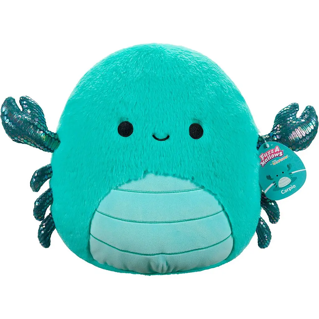 М'яка іграшка Squishmallows Скорпіон Карпіо 30 см бірюзова (SQCR06761) - фото 6