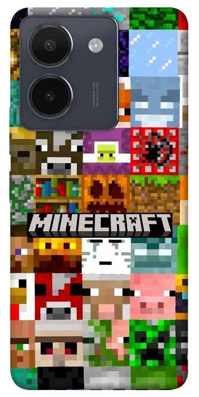 Чохол Demsky Minecraft collage для Vivo Y36