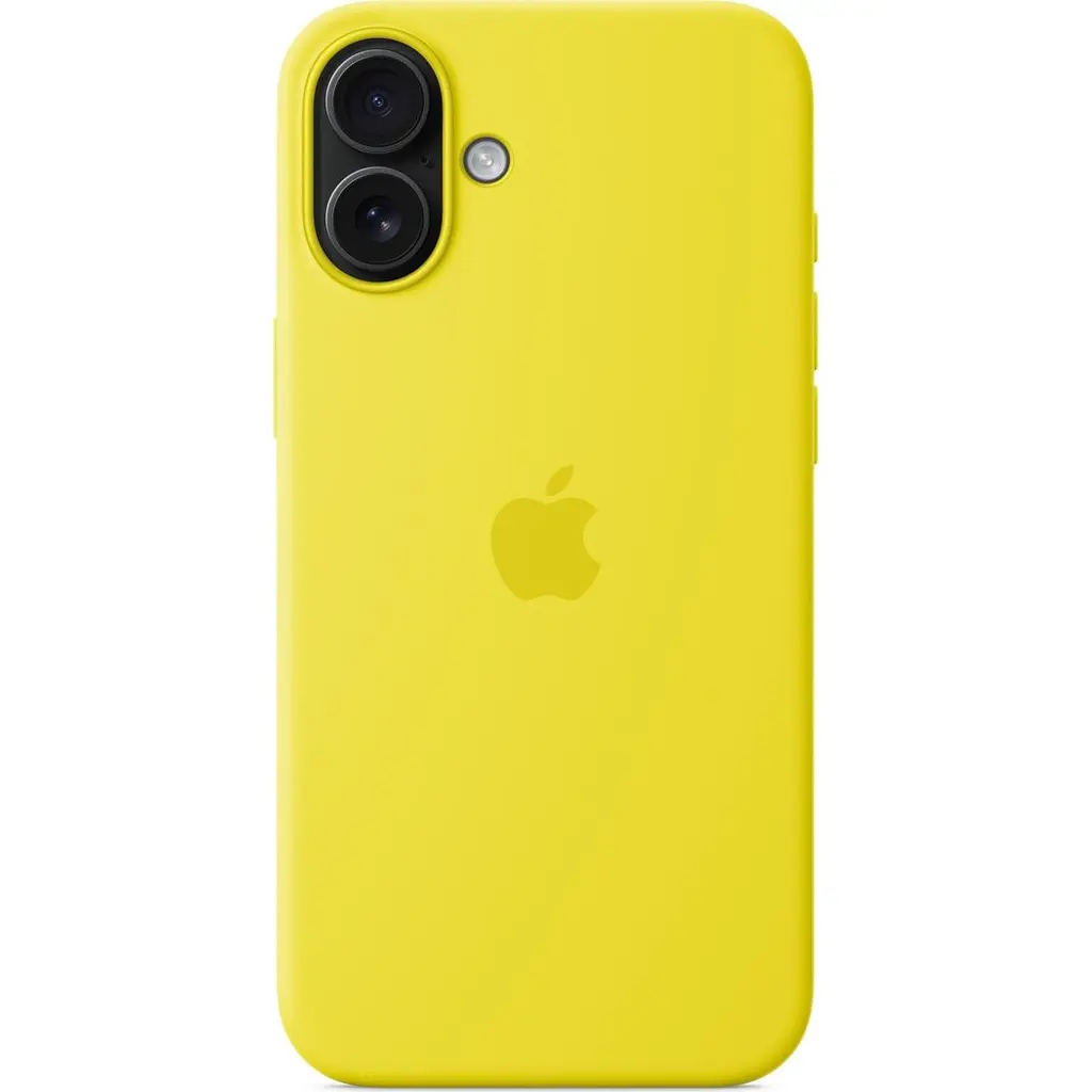 Чохол Apple Silicone Case with MagSafe для iPhone 16 Plus Star Fruit (MYYG3ZM/A) [116199] - фото 5
