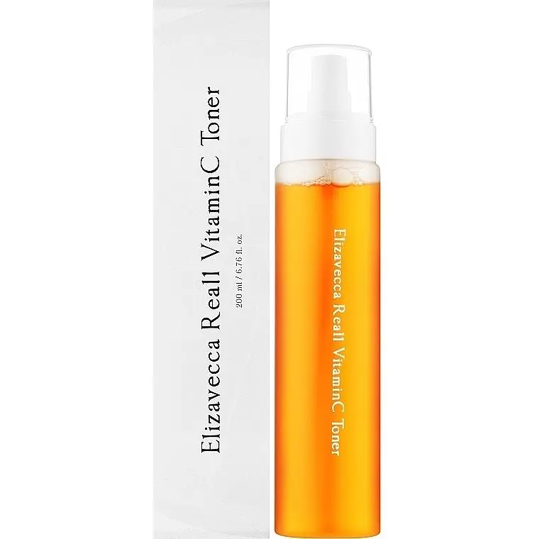 Освітлювальний тонер-спрей з вітаміном С 200 мл Elizavecca Real1 VitaminC Toner