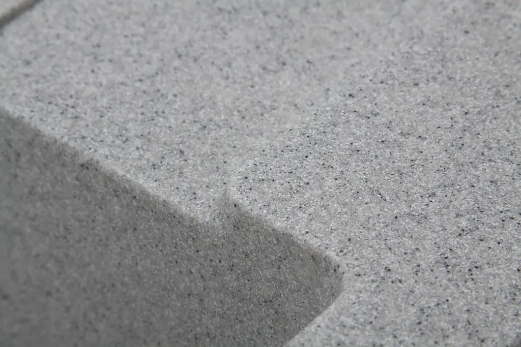 Каменная мойка Ventolux Silvia Gray Granit 620x500x200 мм - фото 8