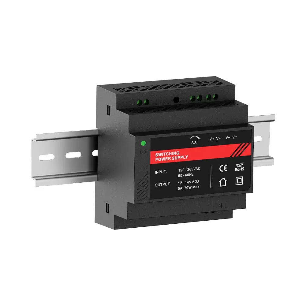 Джерело безперебійного живлення Kraft PSU-1205DIN(P) з кріпленням на DIN-рейку (43-00108) - фото 2