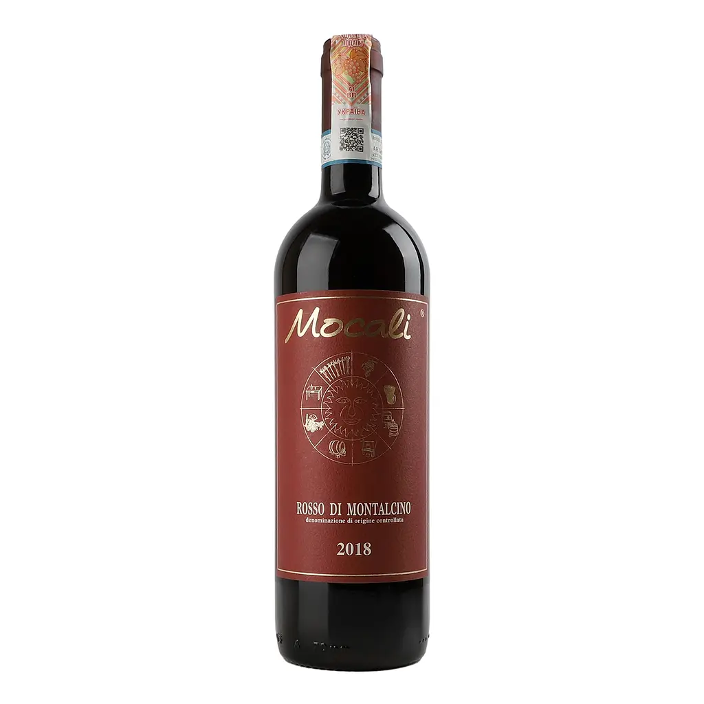 Вино Mocali Rosso di Montalcino, червоне, сухе, 13,5%, 0,75 л - фото 2