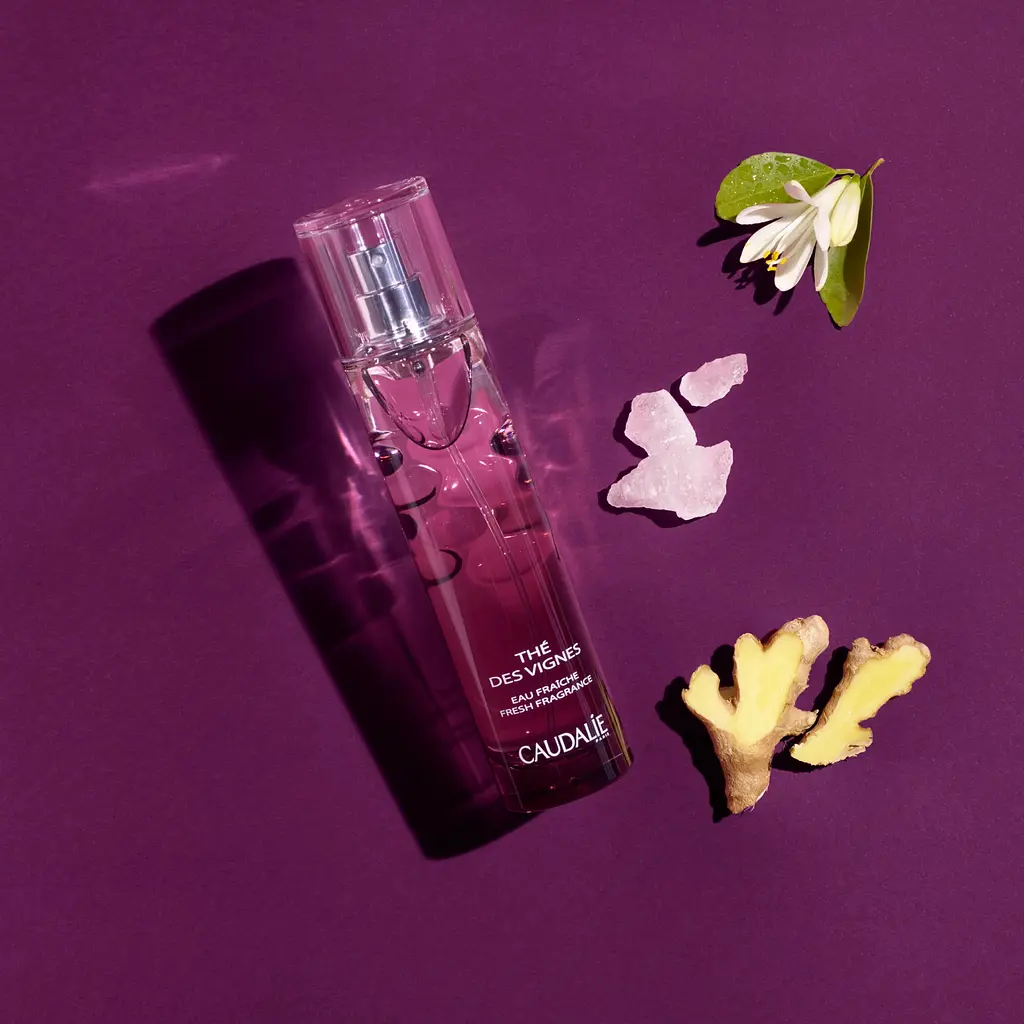 Набор Caudalie Thé des Vignes: энергетическая туалетная вода 50 мл + гель для душа 50 мл + крем для рук 30 мл - фото 4