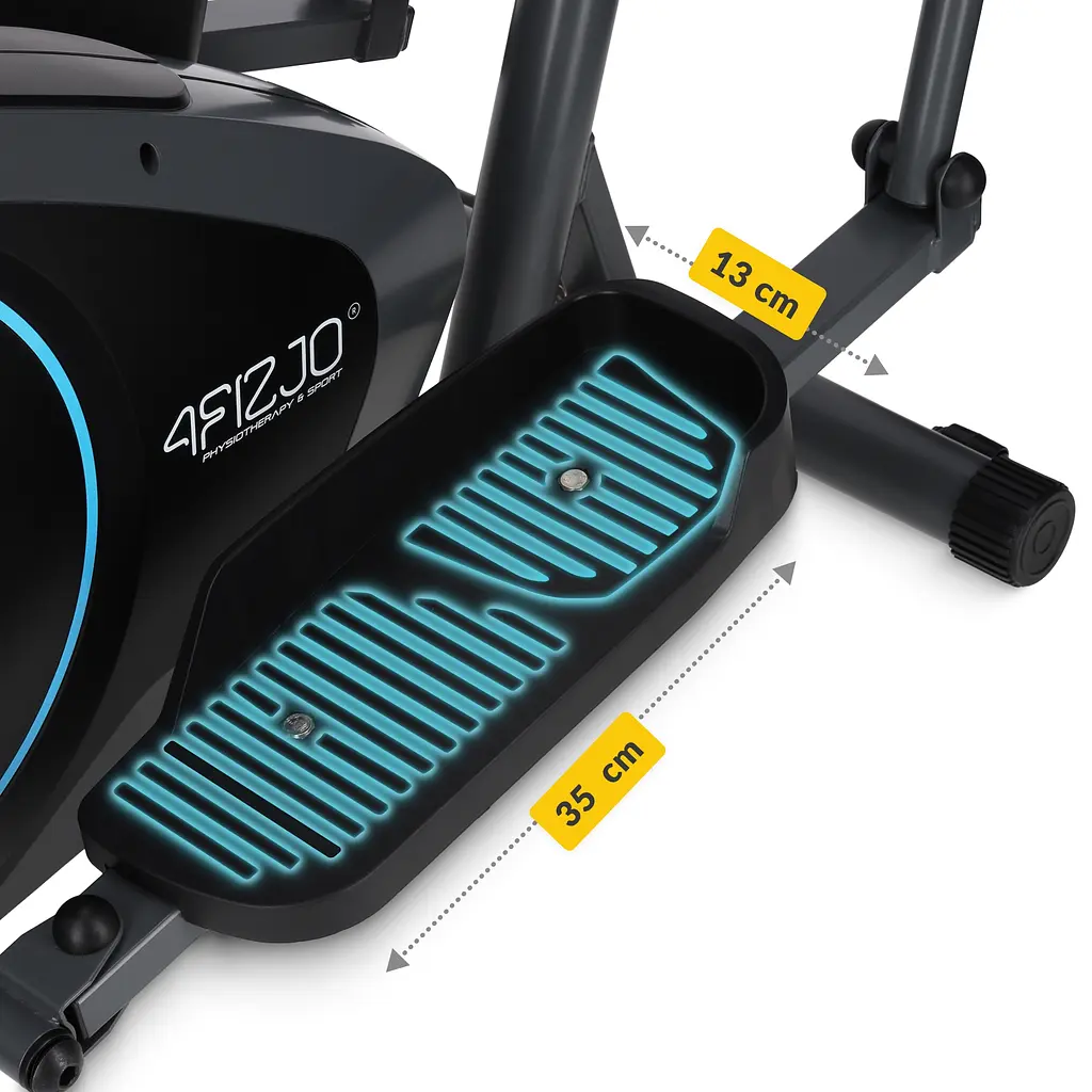 Орбитрек магнитный 4FIZJO Evo+ Black/Blue (P-5905973401661) - фото 2