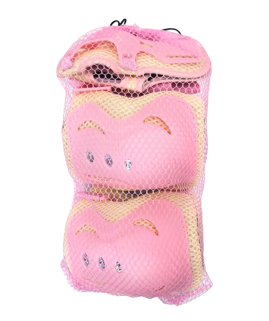 Комплект дитячий шолом та захист Yongkang GB24429-2009 S (5-9 р) жовтий крила (G0001964) - фото 10