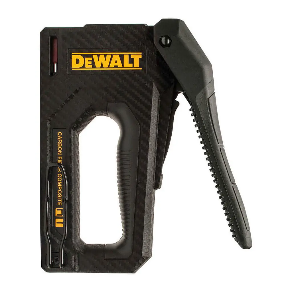 Степлер будівельний DeWALT CARBON FIBRE для скоб типу "G" 6-14мм, цвяхів типу "J" 12, 15мм. (DWHT80276-0) - фото 2