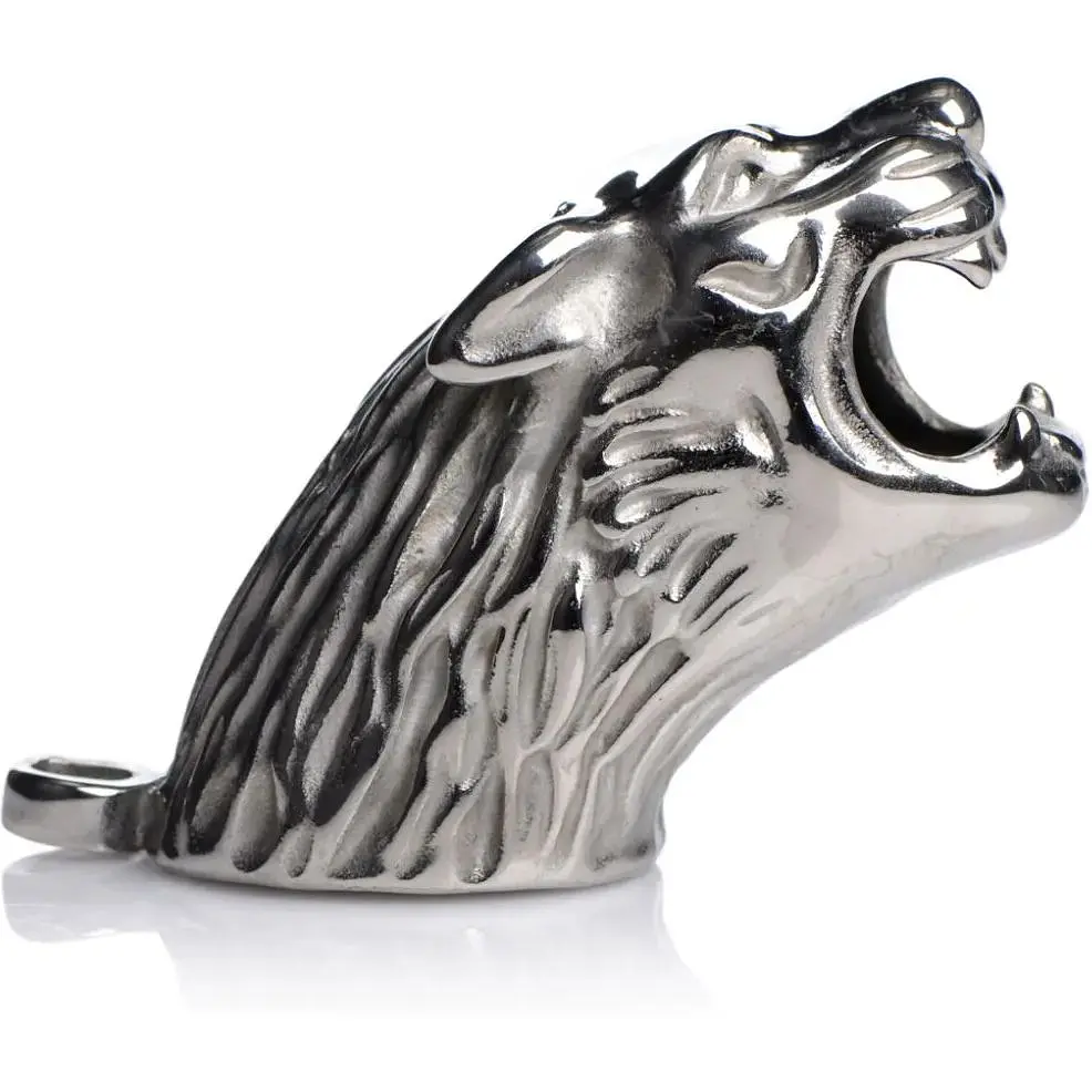 Клітка для члена Master Series Tiger King Cock Cage With Lock - фото 5