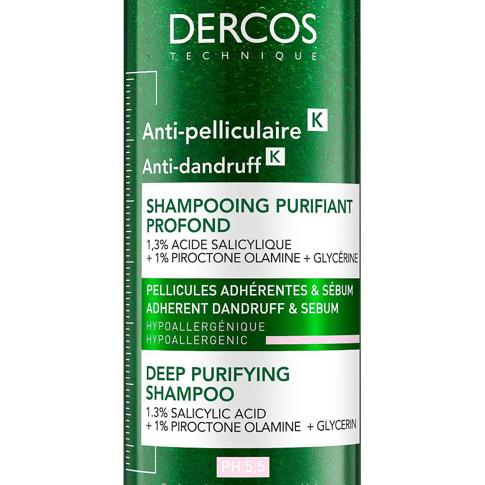 Шампунь-скраб Vichy Dercos Micro Peel для глубокой очистки кожи головы и волос против стойкой перхоти и избытка себума 250 мл - фото 5