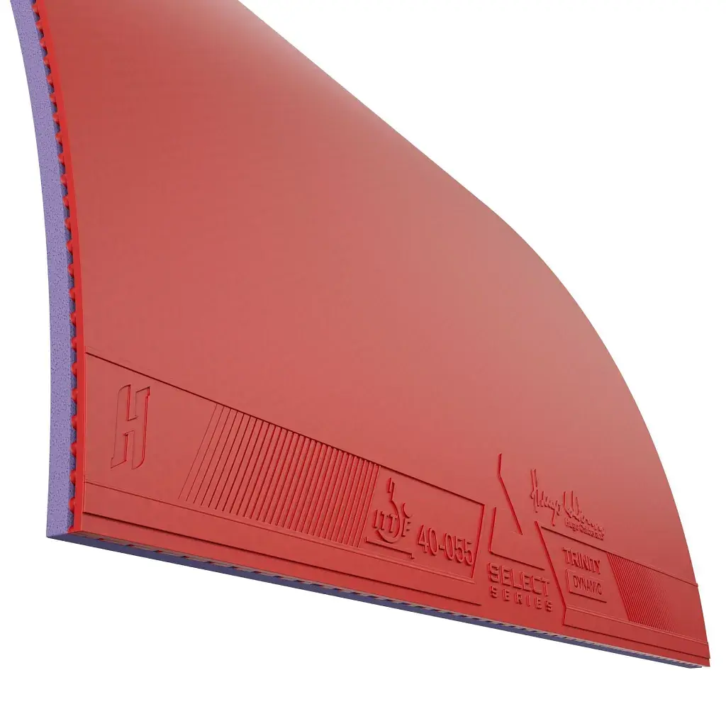 Накладка для ракетки Joola Trinity Hugo Calderano Dynamic 2.0 Red (600645) (932301) - фото 2