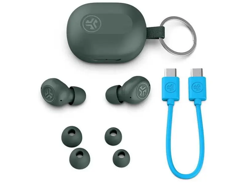 Навушники TWS JLAB JBuds Mini Sage Gray (IEUEBJBMINIRSGE124) - фото 5