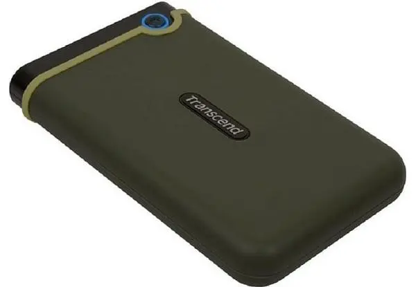 Зовнішній жорсткий диск Transcend StoreJet 25M3G 2 TB Military Green (TS2TSJ25M3G) [48530] - фото 2