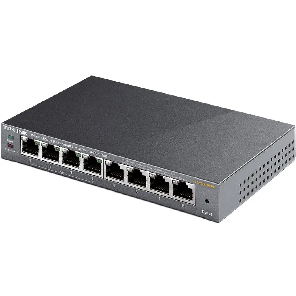 Комутатор мережевий TP-Link TL-SG108PE - фото 4
