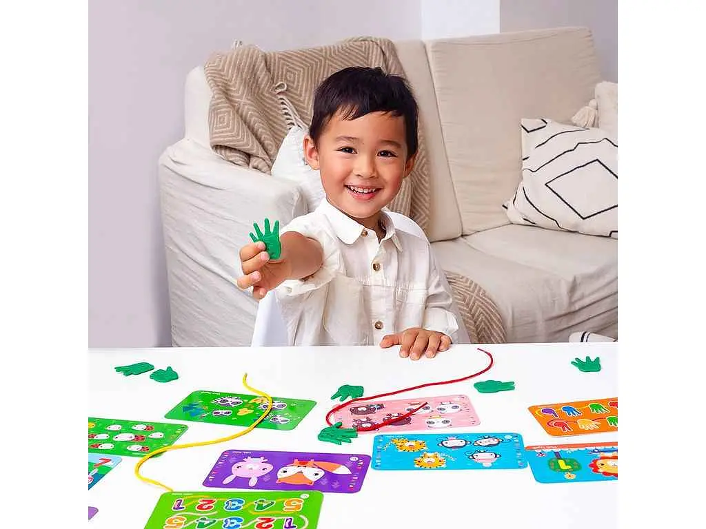 Гра навчальна VLADI TOYS "Fisher-Price. Вчимося рахувати" з пластиковими долоньками VT2905-25 (укр) - фото 6