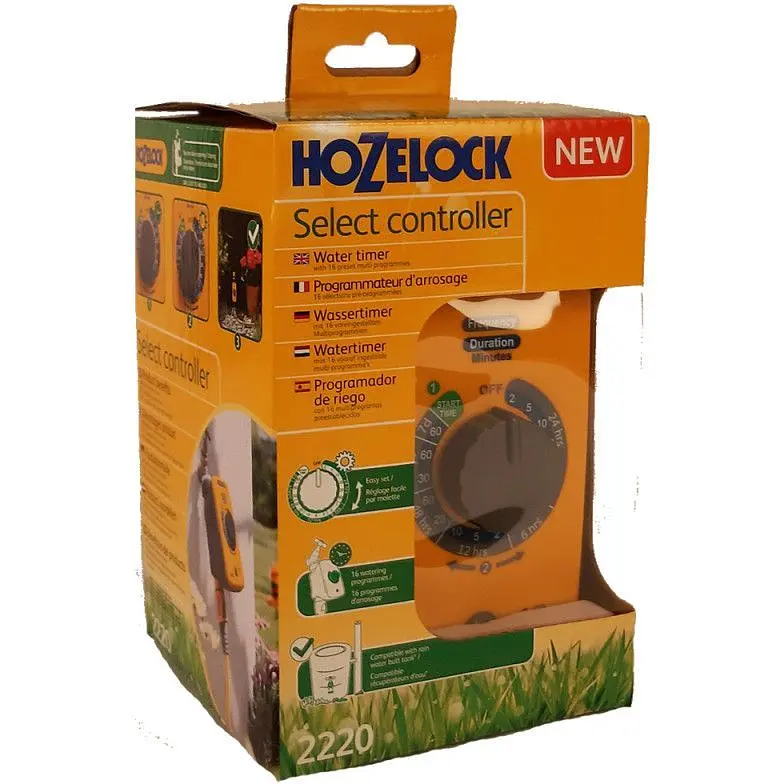 Таймер полива электронный Hozelock Select 2220 (2220) - фото 2