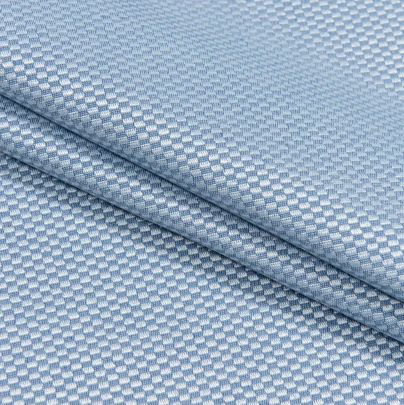 Скатертина MirSon №303 Jacquard blue 180x140 см жакард - фото 5