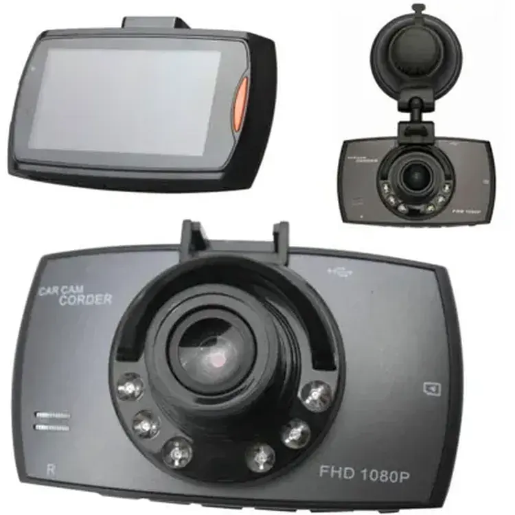 Відеореєстратор автомобільний DVR HD 129 Black-Gray (av032) - фото 4