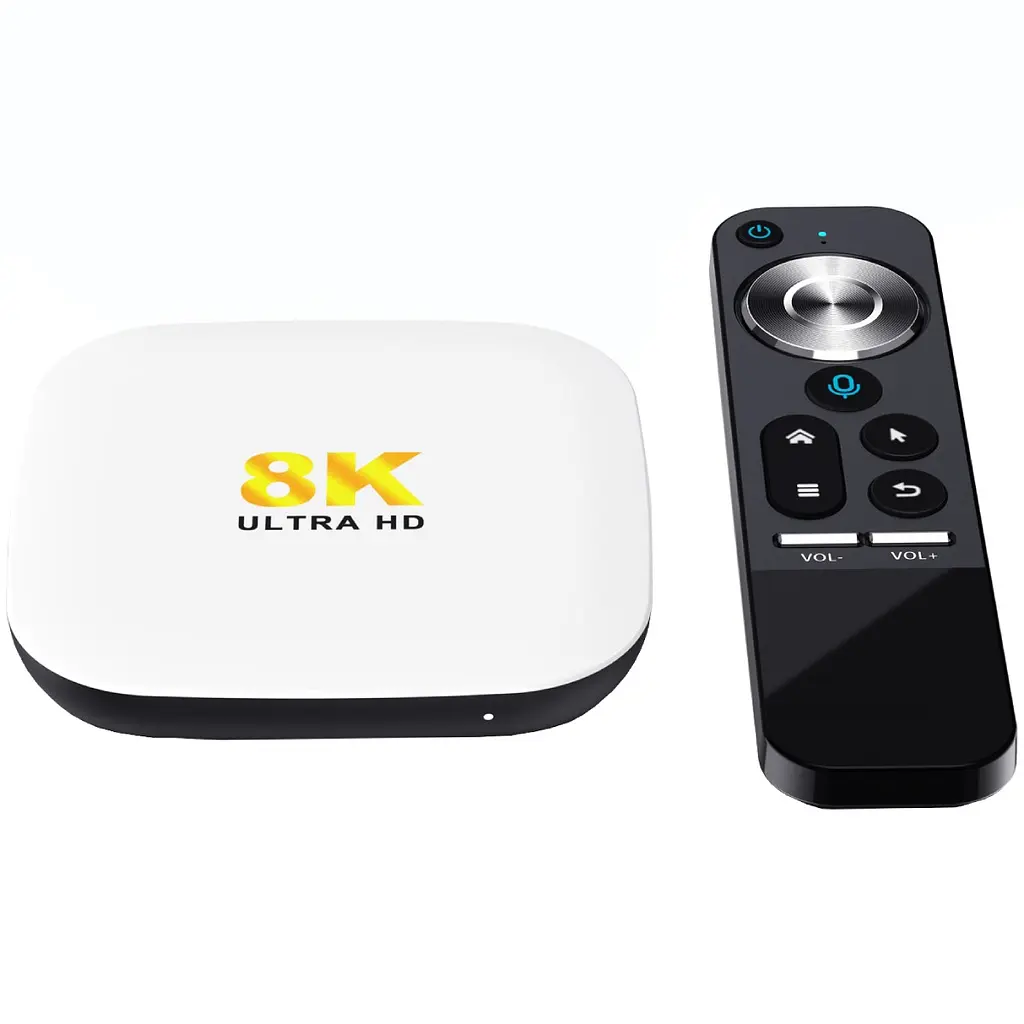 TV Медіаплеєр H96 MAX M2 2/16Gb/ Rockchip RK3528/ Android 13/ WiFi 2.4G+5G/ LAN:1000M/ BT пульт - фото 3