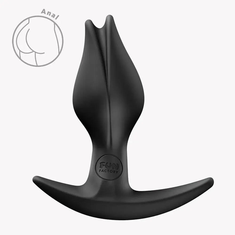 Анальна пробка Fun Factory Bootie Fem, 8.5 см (чорний) - фото 10
