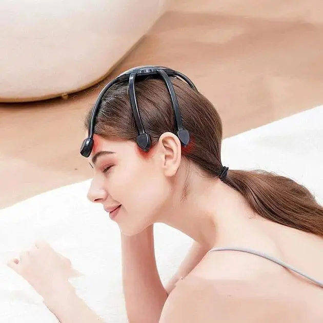 Масажер для голови YMi Head Massager 4 Motor White [105678] - фото 3