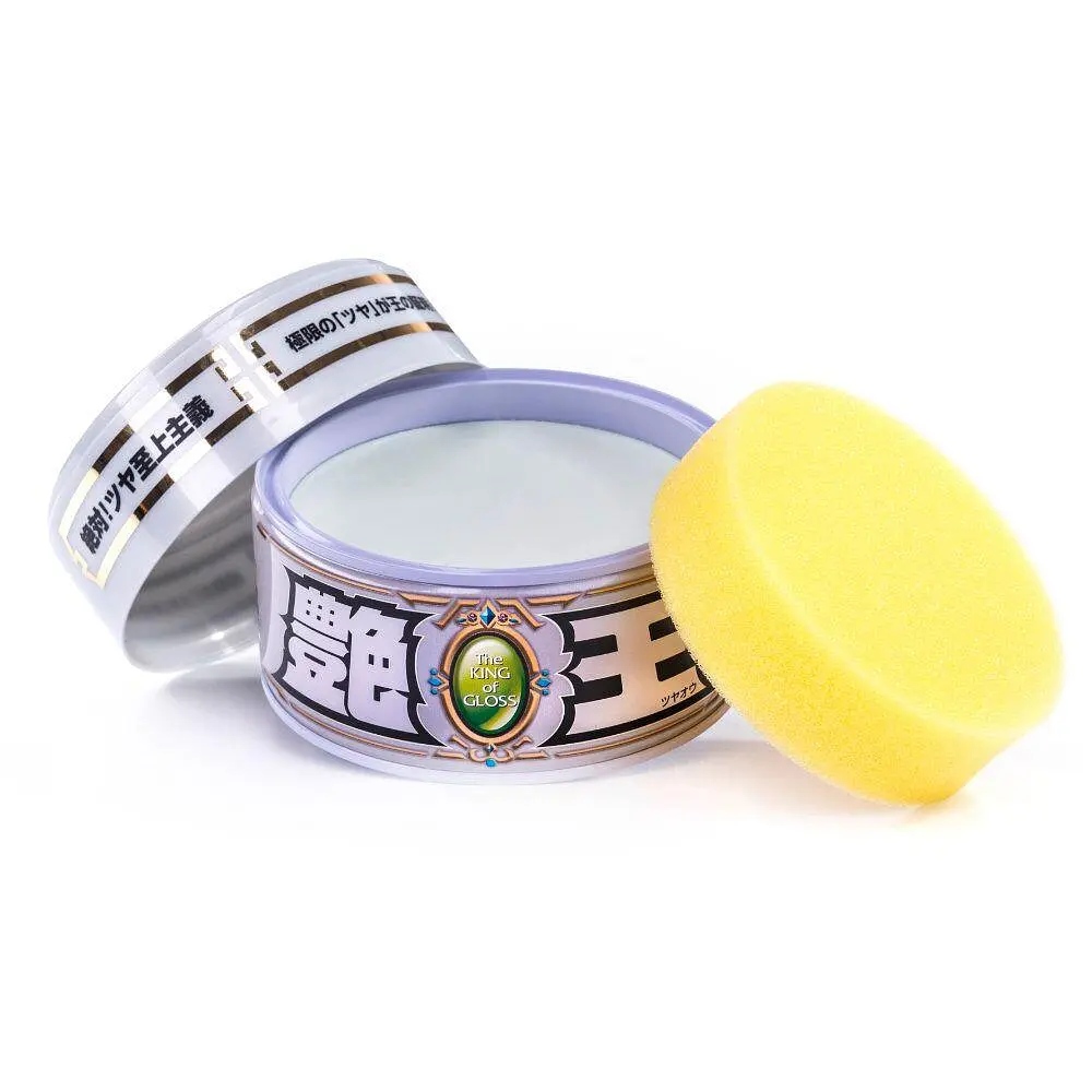 Твердий віск SOFT99 The King of Gloss White & Light 00178 для світлих автомобілів, 300 г, оригінал Японія - фото 2
