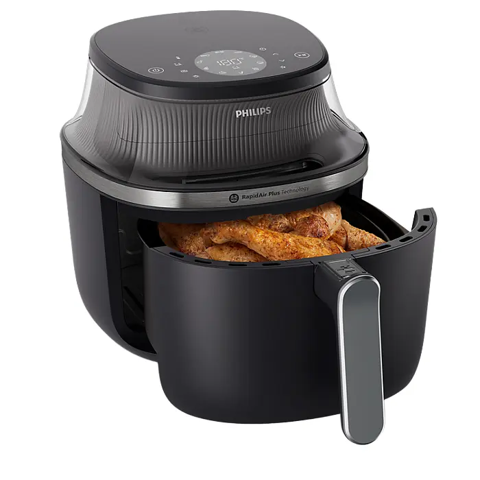 Аерогриль Philips Ovi XL Series 3000 чорний 1700 Вт (NA331/00) - фото 3