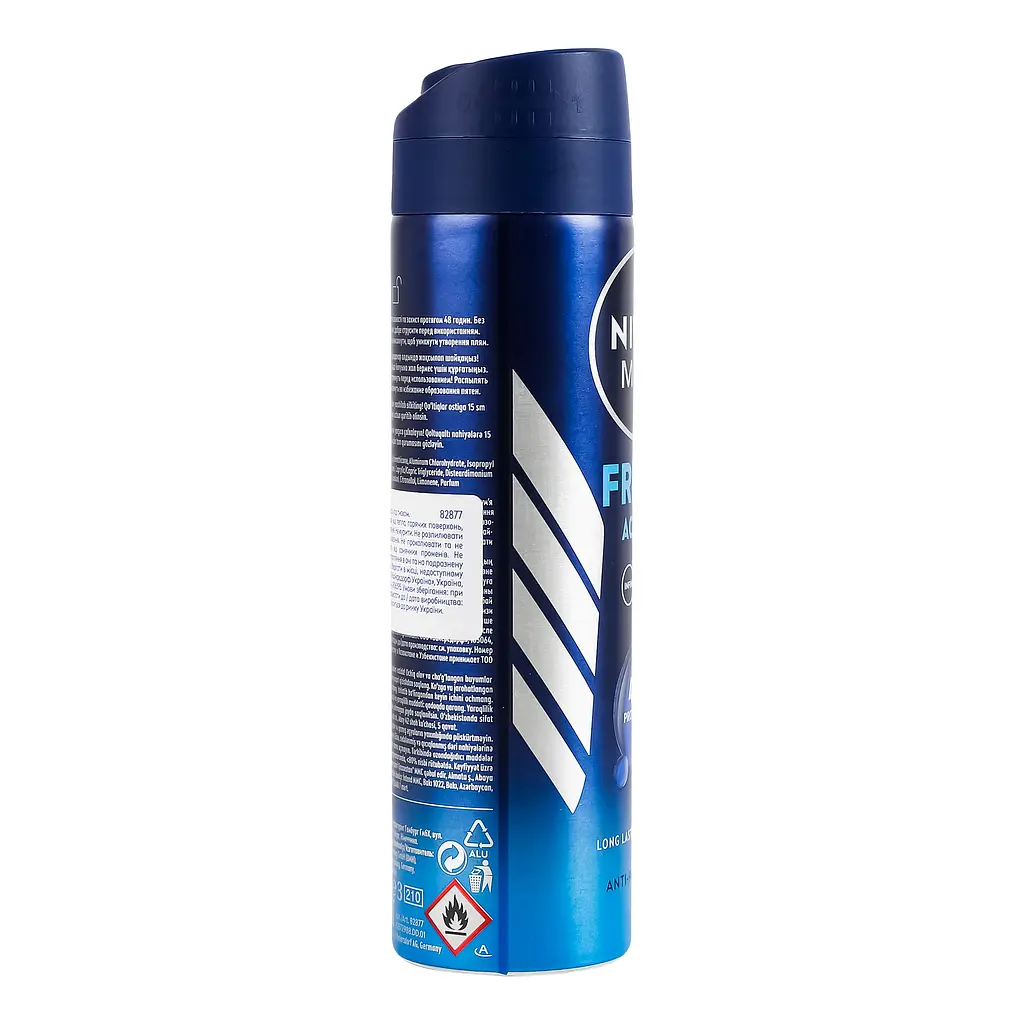 Антиперспірант Nivea Men Активна свіжість спрей 150 мл - фото 2