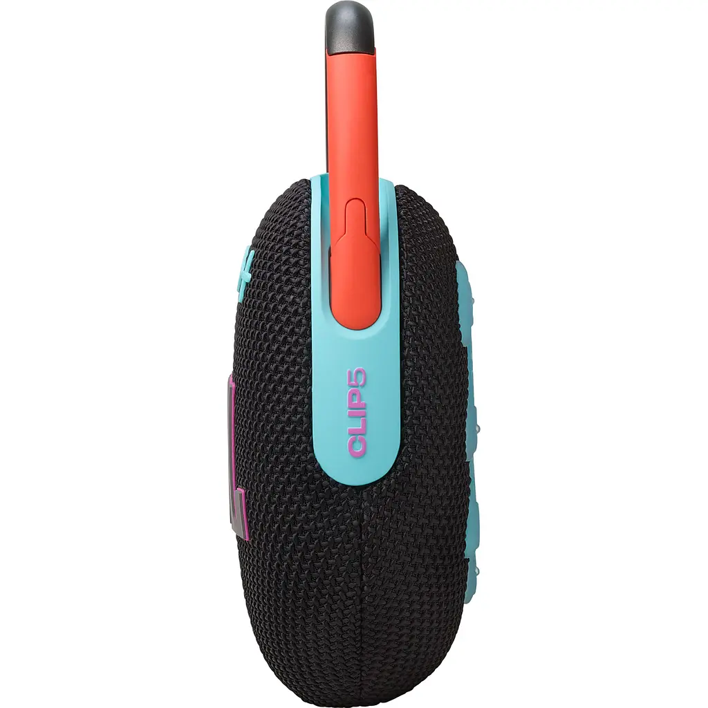 Портативна акустика JBL Clip 5 Black/Orange [JBLCLIP5BLKOAM] [123880] - фото 6