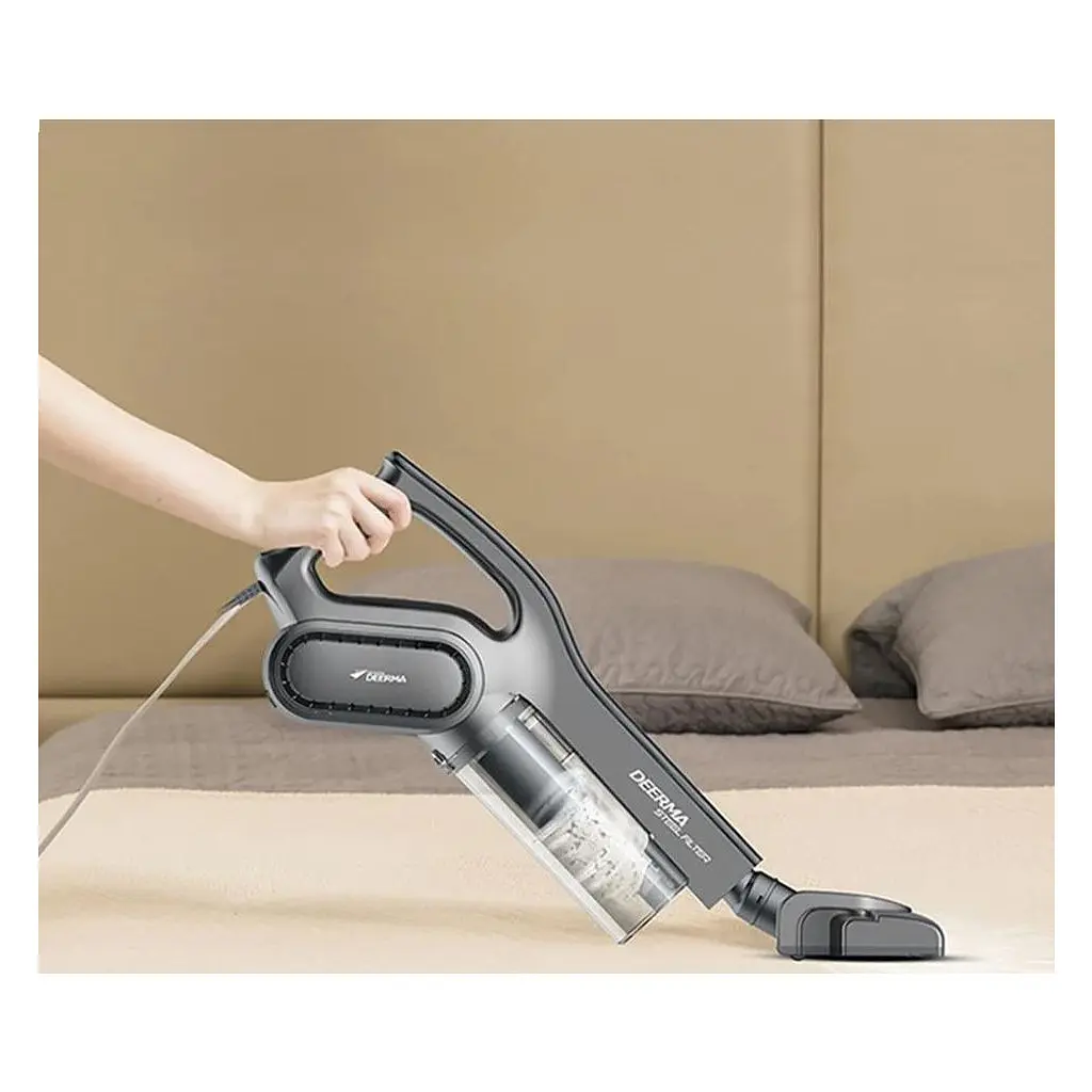 Пилосос Deerma Stick Vacuum Cleaner Cord Gray (DX700S) - фото 4