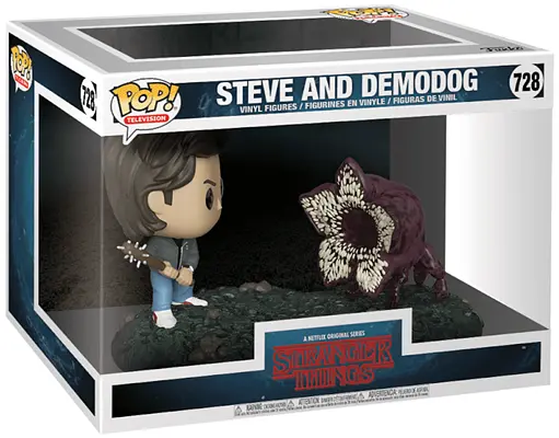 Фігурка Funko Pop Steve and Demodog Стів Харрінгтон і Демогоргон Дуже дивні справи 15см ST SD 728 - фото 6