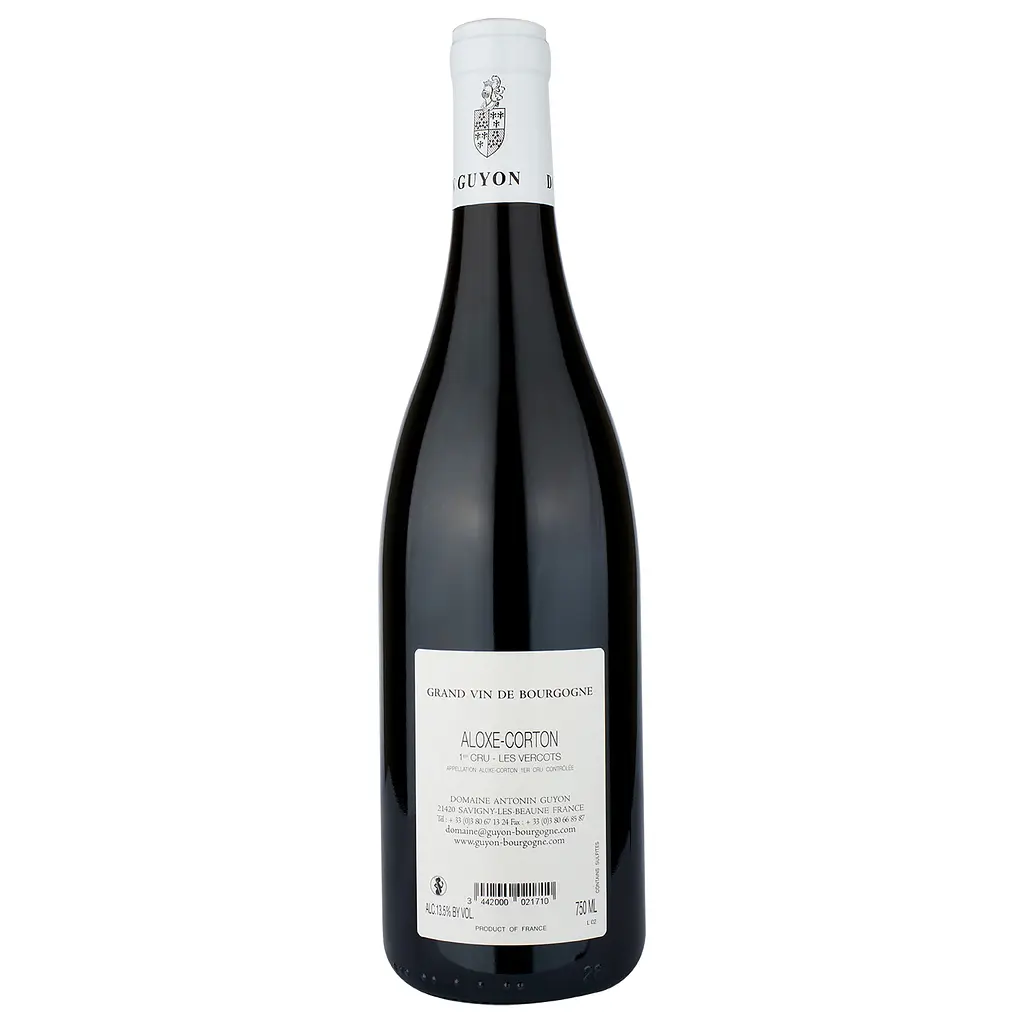 Вино Antonin Guyon Aloxe Corton 1er Cru Les Vercots 2017, красное, сухое, 0,75 л (Q3460) - фото 2