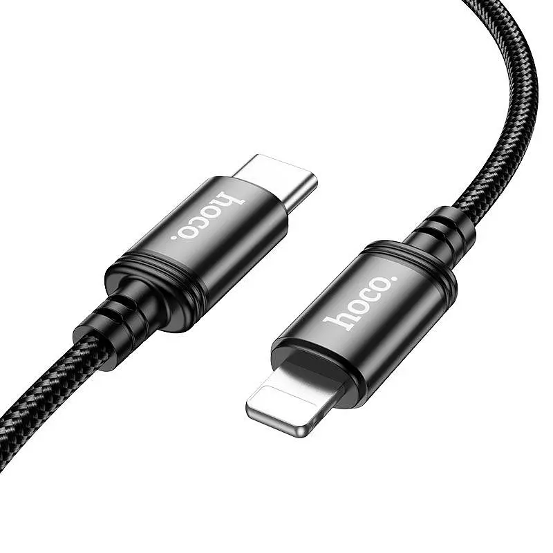 Кабель HOCO Type-C to Lightning Radiance charging data cable X91 3 метри чорний - фото 7