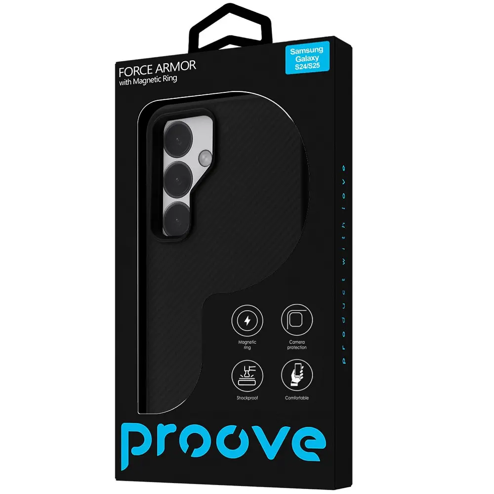 Чохол Proove Force Armor Case with Magnetic Ring Samsung Galaxy S24/S25 - фото 2