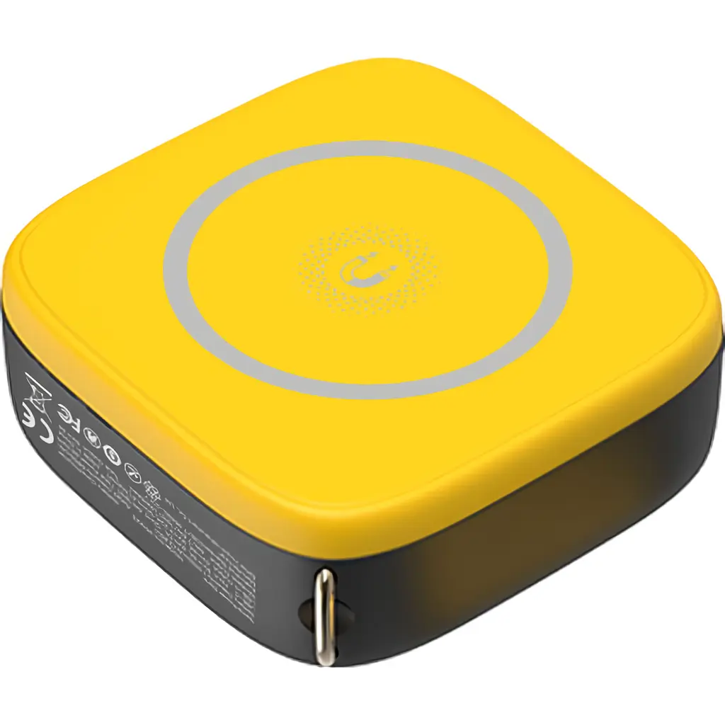 Зовнішній акумулятор XO PR223 10000mAh 18W Black/Yellow [120531] - фото 5